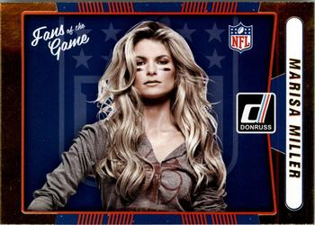 2016 Donruss - Fans Of The Game #6 Marisa Miller Front