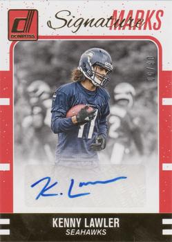 2016 Donruss - Signature Marks #83 Kenny Lawler Front