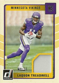 2016 Donruss - Rookie Threads Prime #31 Laquon Treadwell Front