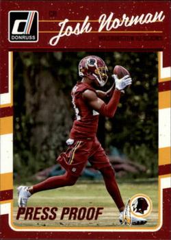 2016 Donruss - Press Proofs Red #47 Josh Norman Front