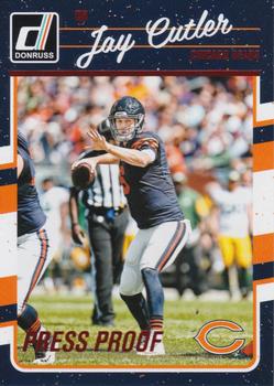2016 Donruss - Press Proofs Red #49 Jay Cutler Front