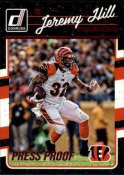 2016 Donruss - Press Proofs Red #60 Jeremy Hill Front
