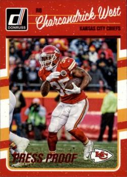 2016 Donruss - Press Proofs Red #145 Charcandrick West Front