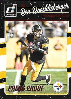 2016 Donruss - Press Proofs Red #235 Ben Roethlisberger Front