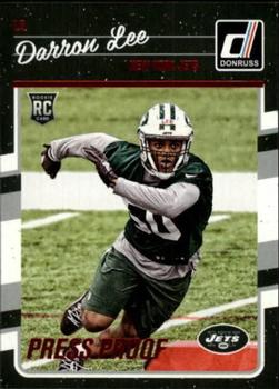 2016 Donruss - Press Proofs Red #311 Darron Lee Front