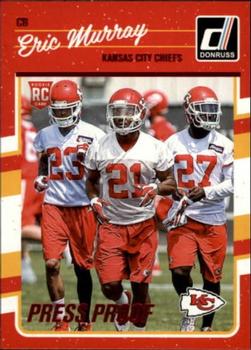 2016 Donruss - Press Proofs Red #316 Eric Murray Front