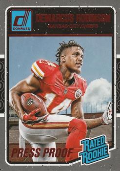 2016 Donruss - Press Proofs Red #364 Demarcus Robinson Front