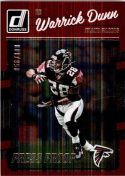 2016 Donruss - Press Proofs Silver #19 Warrick Dunn Front