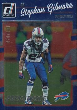 2016 Donruss - Press Proofs Silver #36 Stephon Gilmore Front