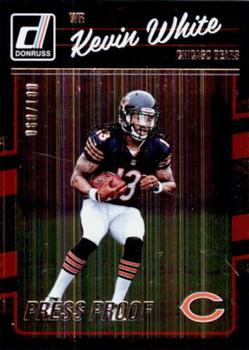 2016 Donruss - Press Proofs Silver #52 Kevin White Front