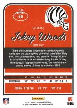 2016 Donruss - Press Proofs Silver #66 Ickey Woods Back