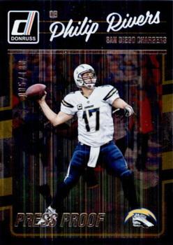 2016 Donruss - Press Proofs Silver #246 Philip Rivers Front
