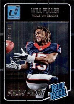 2016 Donruss - Press Proofs Silver #400 Will Fuller Front