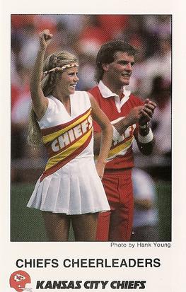 1987 Kansas City Chiefs Police #4 Chiefs Cheerleaders Front