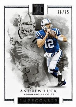 2016 Panini Impeccable #29 Andrew Luck Front
