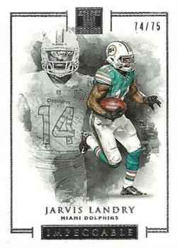 2016 Panini Impeccable #55 Jarvis Landry Front
