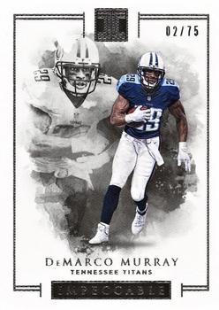 2016 Panini Impeccable #94 DeMarco Murray Front