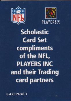 2003 NFLPA Scholastic #NNO Cover Card Front