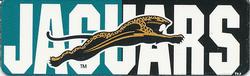 1994 Pro Mags - Mini Team Logos #NNO Jacksonville Jaguars Front