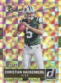 2016 Donruss - The Rookies #4 Christian Hackenberg Front