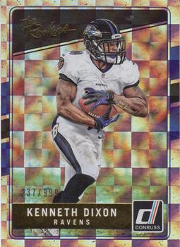 2016 Donruss - The Rookies #15 Kenneth Dixon Front