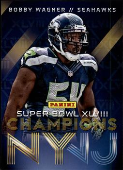 2014 Panini Seattle Seahawks Super Bowl XLVIII Champions #9 Bobby Wagner Front