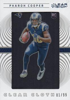 2016 Panini Clear Vision - Rookie Clear Cloth Jersey #30 Pharoh Cooper Front