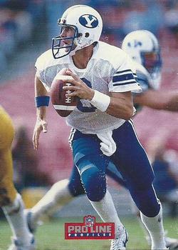 1992-93 Pro Line Super Bowl Program #3 Steve Young Front