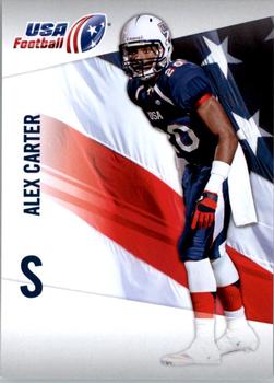 2012 Upper Deck USA Football #2 Alex Carter Front