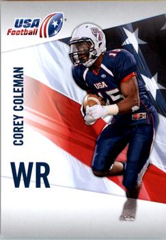 2012 Upper Deck USA Football #12 Corey Coleman Front