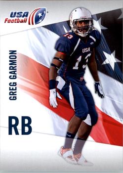 2012 Upper Deck USA Football #20 Greg Garmon Front