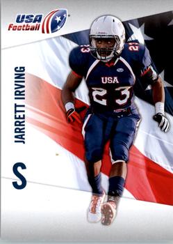 2012 Upper Deck USA Football #28 Jarrett Irving Front