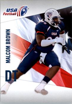 2012 Upper Deck USA Football #34 Malcom Brown Front