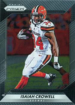 2016 Panini Prizm #138 Isaiah Crowell Front