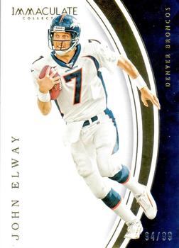 2016 Panini Immaculate Collection #10 John Elway Front