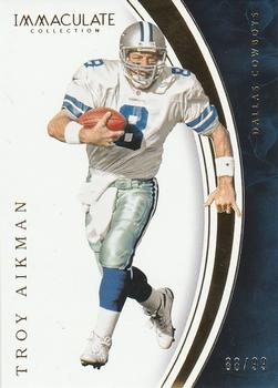 2016 Panini Immaculate Collection #64 Troy Aikman Front