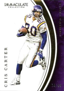 2016 Panini Immaculate Collection #80 Cris Carter Front