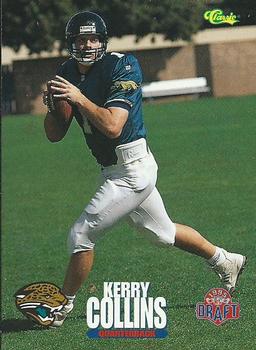 1995 Classic Draft Day Jaguars #NNO Kerry Collins Front