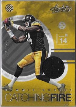 2016 Panini Absolute - Catching Fire Materials #9 Sammie Coates Front
