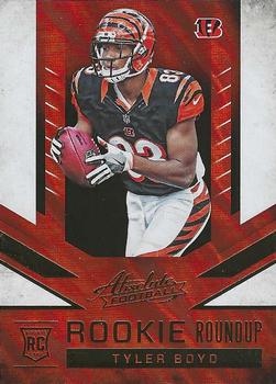 2016 Panini Absolute - Rookie Roundup #16 Tyler Boyd Front