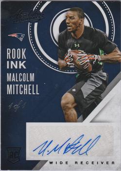 2016 Panini Absolute - Rook Ink Black #35 Malcolm Mitchell Front