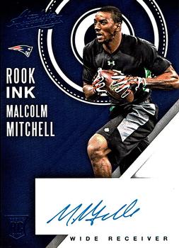 2016 Panini Absolute - Rook Ink Blue #35 Malcolm Mitchell Front