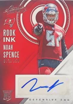 2016 Panini Absolute - Rook Ink Silver #40 Noah Spence Front