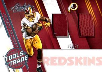 2016 Panini Absolute - Tools Of The Trade Materials Double Prime #6 Jamison Crowder Front