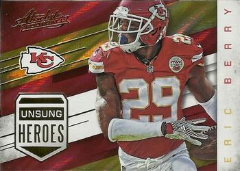2016 Panini Absolute - Unsung Heroes #17 Eric Berry Front