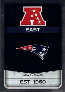 2016 Panini Stickers #43 New England Patriots Logo Front
