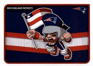 2016 Panini Stickers #44 New England Patriots Mascot Front