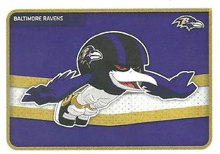 2016 Panini Stickers #72 Baltimore Ravens Mascot Front