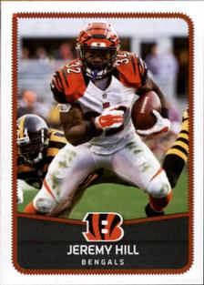 2016 Panini Stickers #92 Jeremy Hill Front