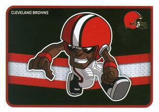 2016 Panini Stickers #100 Cleveland Browns Mascot Front